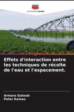 Effets d'interaction entre les techniques de récolte de l'eau et l'espacement. - Galwab, Armara;Kamau, Peter