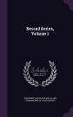 Record Series, Volume 1