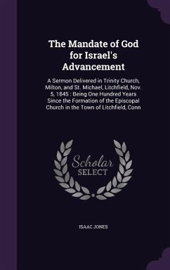 The Mandate of God for Israel's Advancement - Jones, Isaac