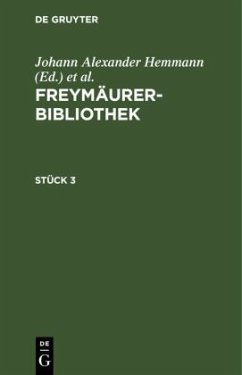 Freymäurer-Bibliothek. Stück 3