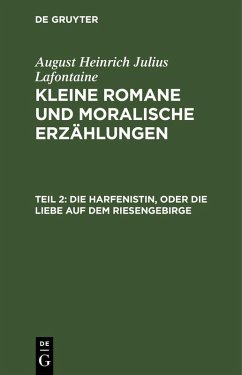 Cover Die Harfenistin, oder die Liebe auf dem Riesengebirge