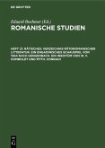Rätisches: Verzeichnis Rätoromanischer Litteratur. Ein Engadinisches Schauspiel von 1564 nach Gengenbach. Ein Ineditüm von W. V. Humboldt und Mtth. Conradi