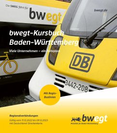 Cover bwegt-Kursbuch Baden-Württemberg 2023
