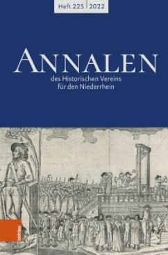 Cover Annalen des Historischen Vereins für den Niederrhein 225 (2022)