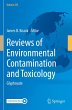 Reviews of Environmental Contamination... - Bild 1