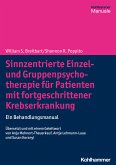 Sinnzentrierte Einzel- und Gruppenpsychotherapie für Patienten mit fortgeschrittener Krebserkrankung (eBook, ePUB)