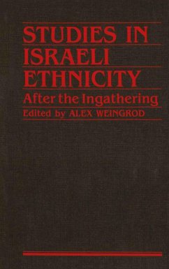 Cover Studies Israeli Ethnicity (eBook, PDF)