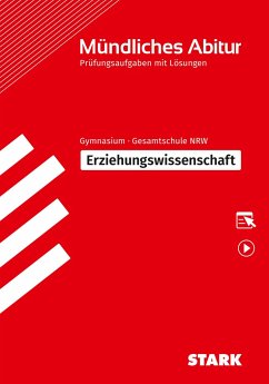 STARK Mündliches Abitur NRW - Erziehungswissenschaft - Schröder, Oliver;Schwerdt, Thomas