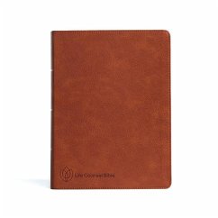 CSB Life Counsel Bible, Burnt Sienna Leathertouch, Indexed - New Growth Press; Csb Bibles By Holman