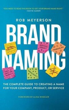 Brand Naming: The Complete Guide to Creating a Name for Your Company, Product, or Service - Meyerson, Rob