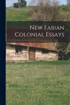 New Fabian Colonial Essays - Anonymous