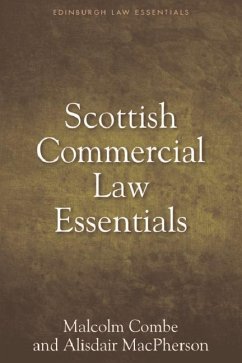 Scottish Commercial Law Essentials - Combe, Malcolm; MacPherson, Alisdair