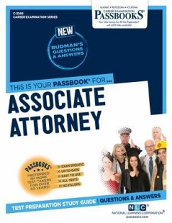 Associate Attorney (C-2269): Passbooks Study Guide Volume 2269 - National Learning Corporation