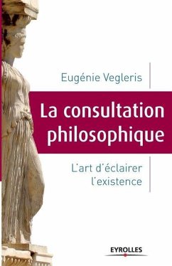 Cover La consultation philosophique: L'art d'éclairer l'existence.