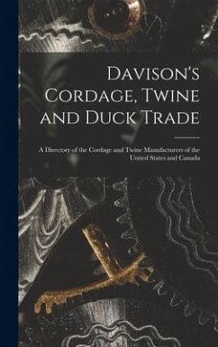 Davison's Cordage, Twine and Duck Trade - Anonymous