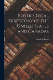 Boyer's Legal Directory of the United States and Canadas