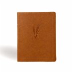 CSB Notetaking Bible, Large Print Edition, Camel Leathertouch