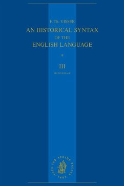 Cover An Historical Syntax of the English Language