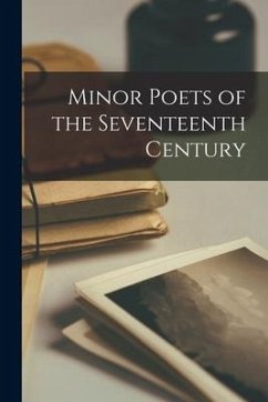 Minor Poets of the Seventeenth Century - Anonymous