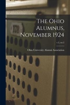 The Ohio Alumnus, November 1924; v.2, no.2