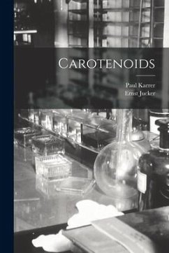 Carotenoids - Karrer, Paul; Jucker, Ernst