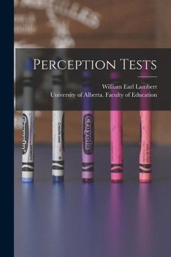Perception Tests - Lambert, William Earl
