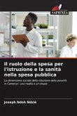 Il ruolo della spesa per l'istruzione e la sanità nella spesa pubblica