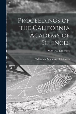 Cover Proceedings of the California Academy of Sciences; v. 57: no. 1-11 (2006)