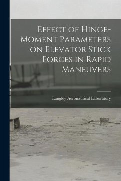 Effect of Hinge-moment Parameters on Elevator Stick Forces in Rapid Maneuvers