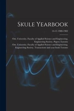 Skule Yearbook; 14-15 1900-1902