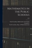 Mathematics in the Public Schools; 1950