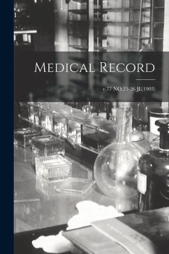 Medical Record; v.77 NO.25-26 JE(1903) - Anonymous