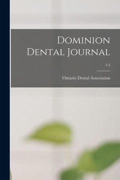 Cover Dominion Dental Journal; 1-2