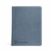 CSB Life Counsel Bible, Slate Blue Leathertouch