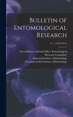 Bulletin of Entomological Research; v. 1 (1910/1911)