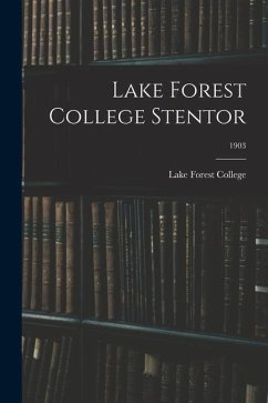 Lake Forest College Stentor; 1903