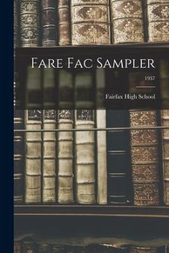 Fare Fac Sampler; 1937