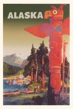 Vintage Journal Alaska Travel Poster