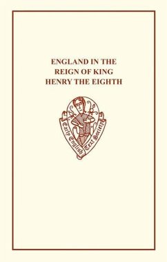 England in the Reign of King Henry VIII