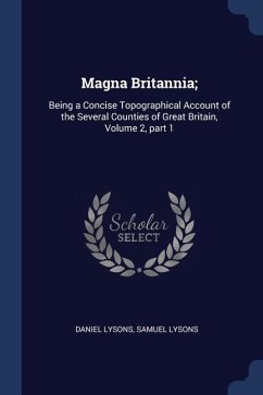 Magna Britannia;: Being a Concise Topographical Account of the Several Counties of Great Britain, Volume 2, part 1 - Lysons, Daniel; Lysons, Samuel