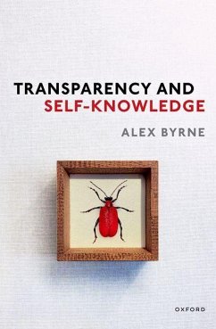 Transparency and Self-Knowledge - Byrne, Alex