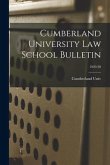 Cumberland University Law School Bulletin; 1929-30