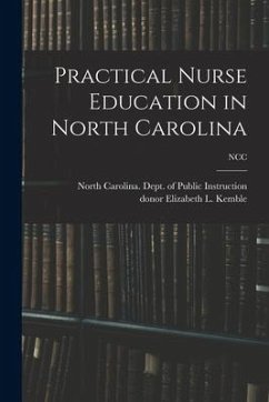 Practical Nurse Education in North Carolina; NCC