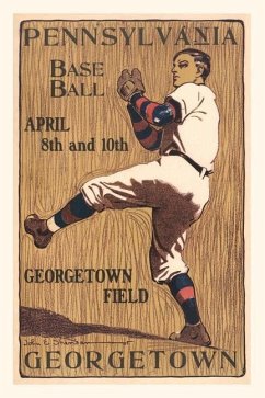 Vintage Journal Georgetown Baseball Poster