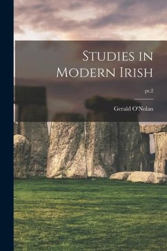 Cover Studies in Modern Irish; pt.2
