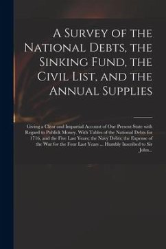 A Survey of the National Debts, the Sinking Fund, the Civil List, and the Annual Supplies: Giving a Clear and Impartial Account of Our Present State W - Anonymous