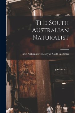 Cover The South Australian Naturalist; 8