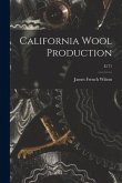 California Wool Production; E171