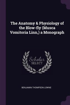 The Anatomy & Physiology of the Blow-fly (Musca Vomitoria Linn, ) a Monograph - Lowne, Benjamin Thompson