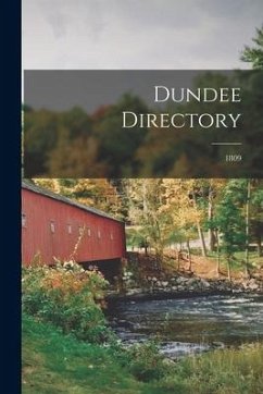 Dundee Directory; 1809 - Anonymous